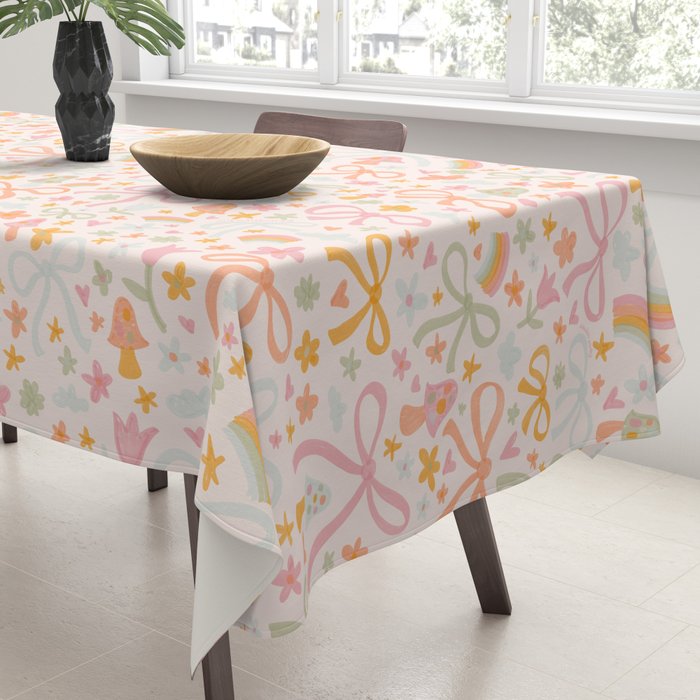 Marker Doodles Tablecloth Gallery Image 3