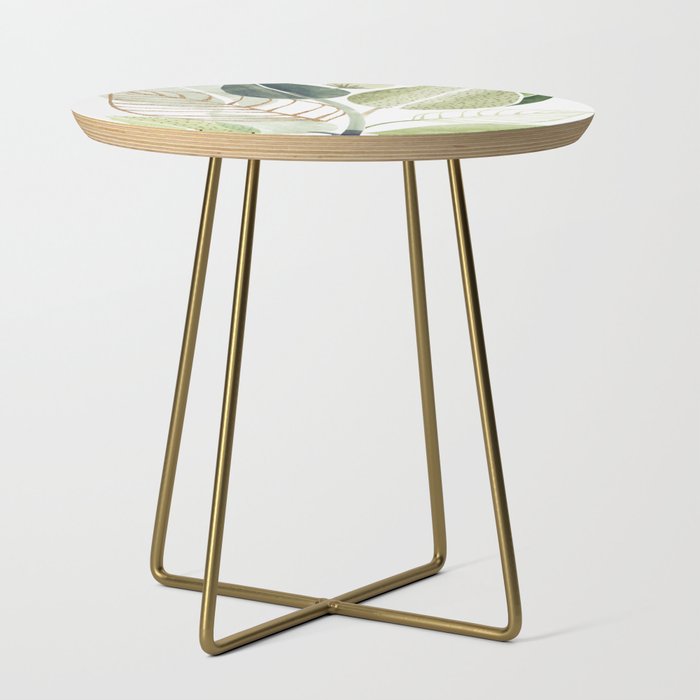 Botanical Collage Side Table Gallery Image 1