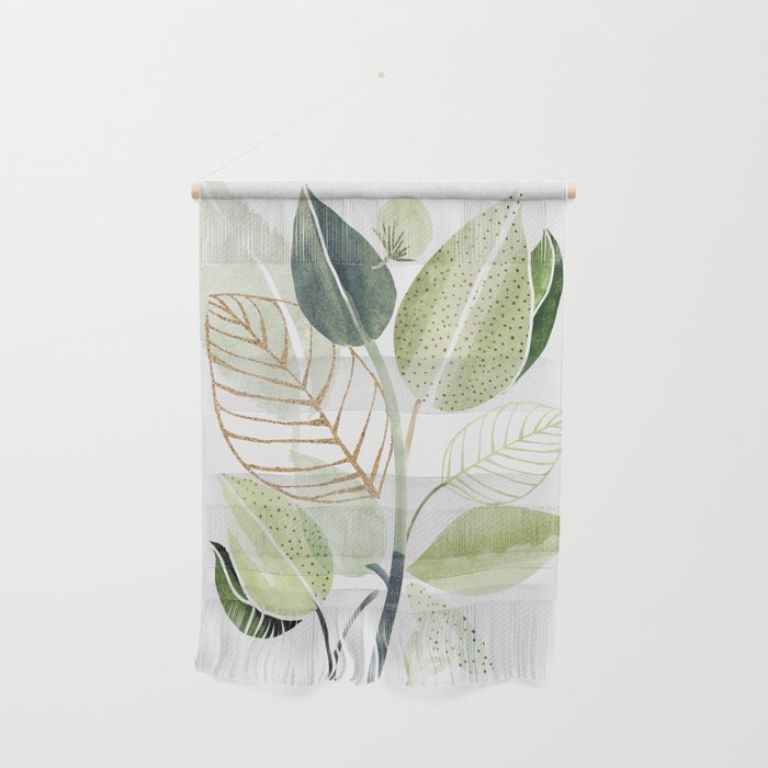 Botanical Collage Wall Hanging Gallery Image 1