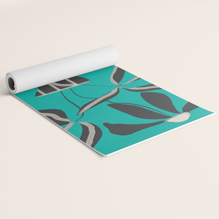 Minimalist Flora 7 Yoga Mat Gallery Image 2