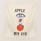 Apple of My Eye Wall Tapestry Gallery Image 4