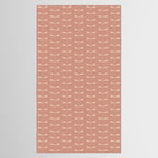Dragonfly Pattern VI Neutral Rose Tablecloth Gallery Image 2