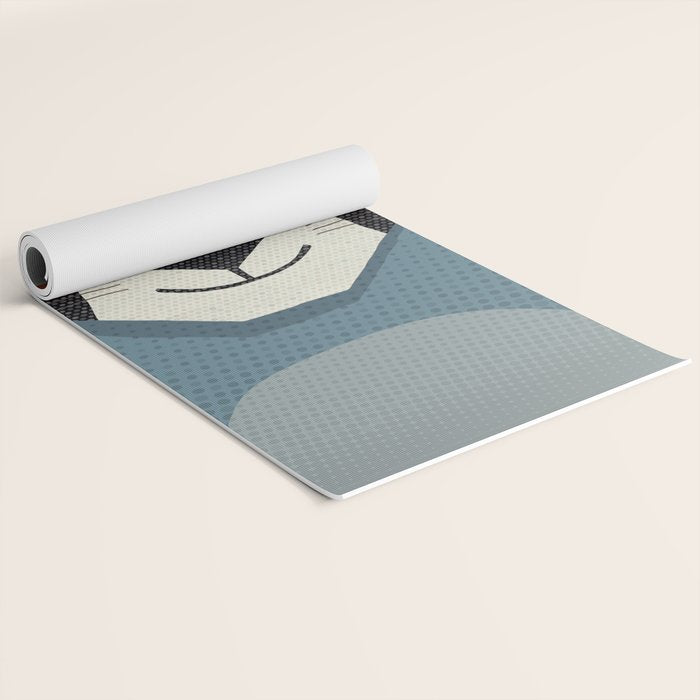 Whimsy Tiger, Animal Portrait Yoga Mat Gallery Image 2