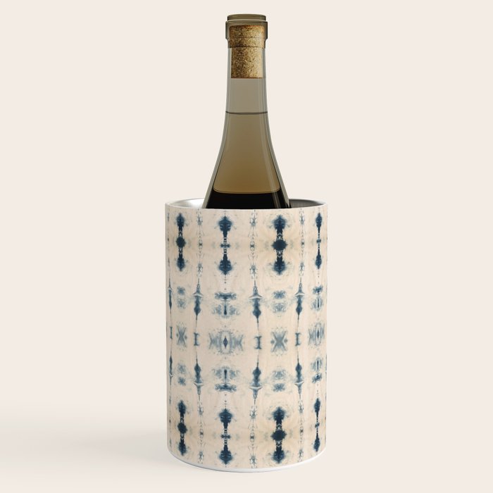 Light Indigo Shibori Wine Chiller Gallery Image 3