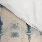 Light Indigo Shibori Comforter Gallery Image 4