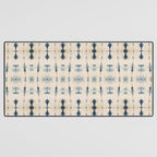Light Indigo Shibori Desk Mat Gallery Image 3