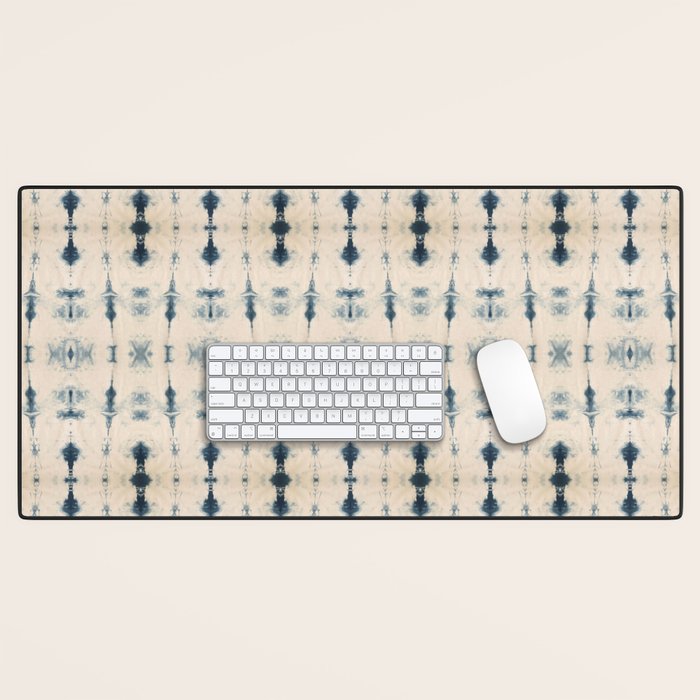 Light Indigo Shibori Desk Mat Gallery Image 1