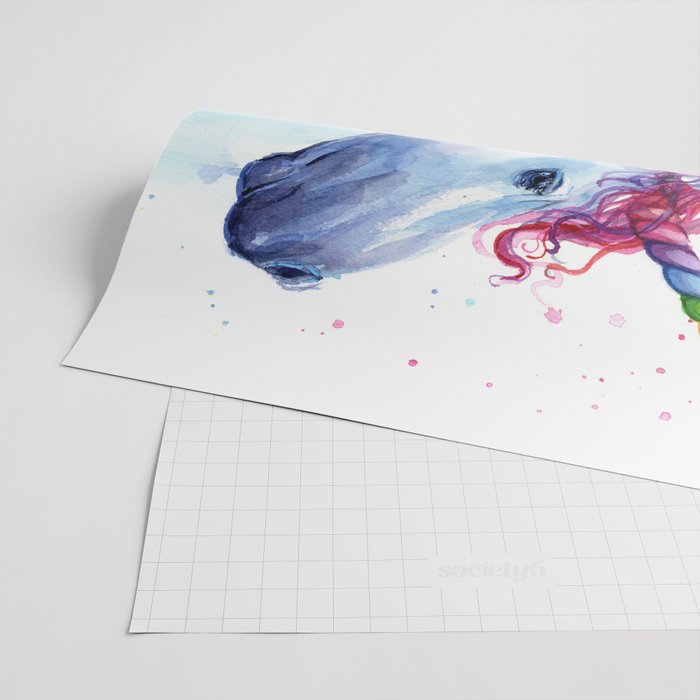 Magical Rainbow Unicorn Wrapping Paper Gallery Image 2