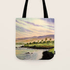 Mauna Kea Golf Course Hawaii Hole 3 Tote Bag Gallery Image 1