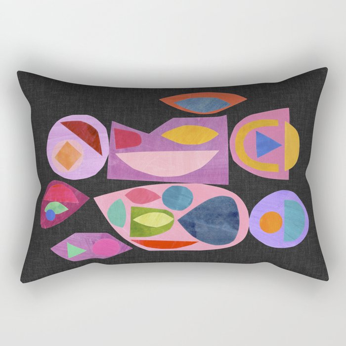 Midnight Mirror  Rectangular Pillow Gallery Image 2