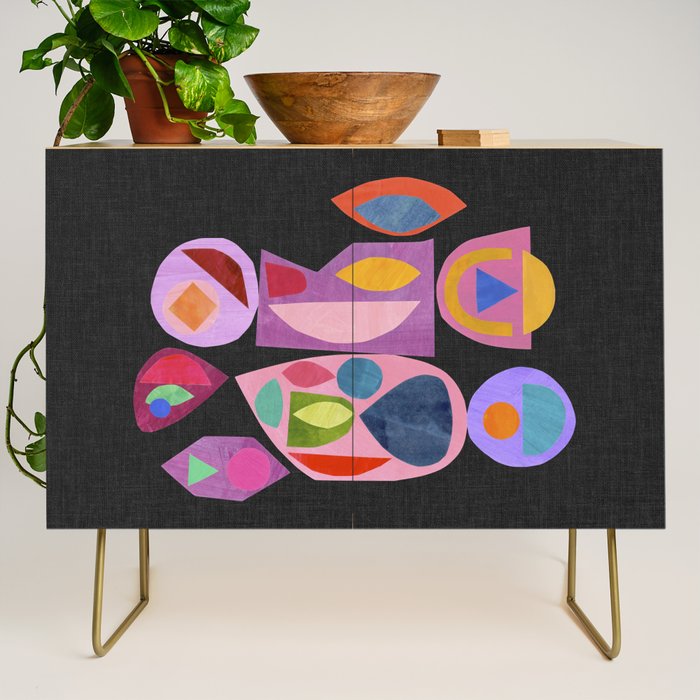 Midnight Mirror  Credenza Gallery Image 1
