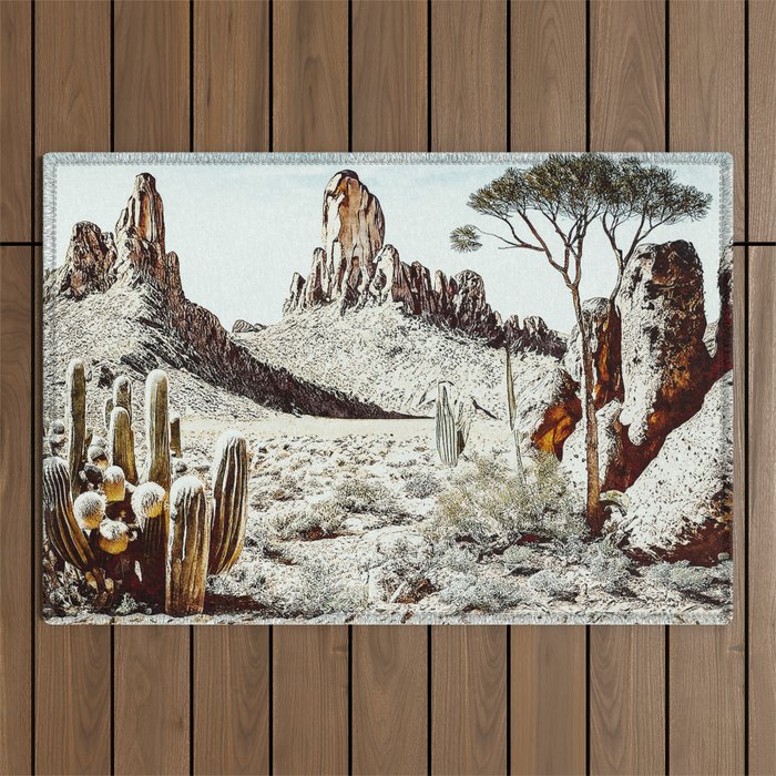 Morning in Yuni Outdoor Rug Gallery Image 1