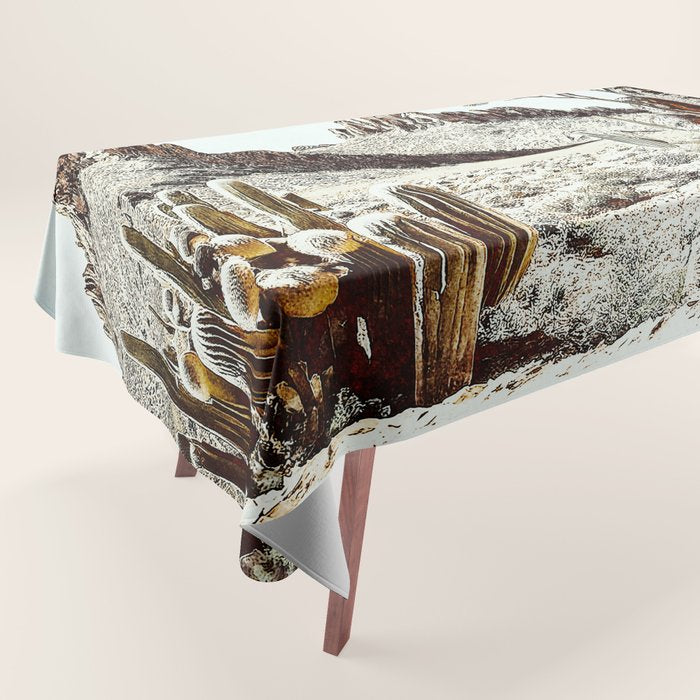 Morning in Yuni Tablecloth Gallery Image 1