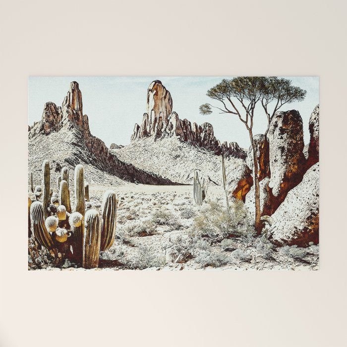 Morning in Yuni Welcome Mat Gallery Image 1