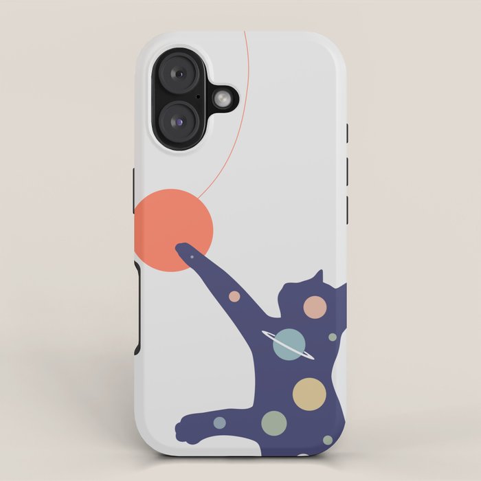 Cat Landscape 50 iPhone Case Gallery Image 1