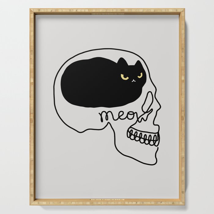 Cat Landscape 67: Cat People Serving Tray Gallery Image 1