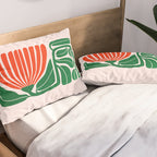 Pippin & Ferns: Les Fleurs | Flower Market 01 Pillow Sham Gallery Image 2
