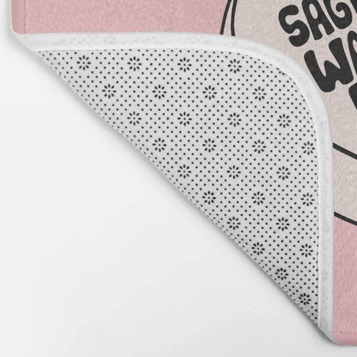 Sagittarius Conversation Heart Bath Mat Gallery Image 2