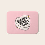 Sagittarius Conversation Heart Bath Mat Gallery Image 1