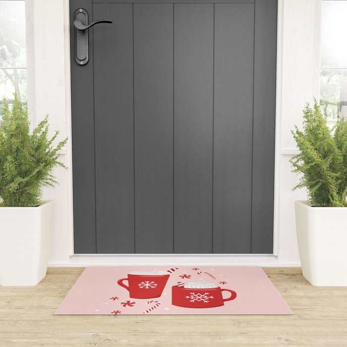 Peppermint Mocha Welcome Mat Gallery Image 3