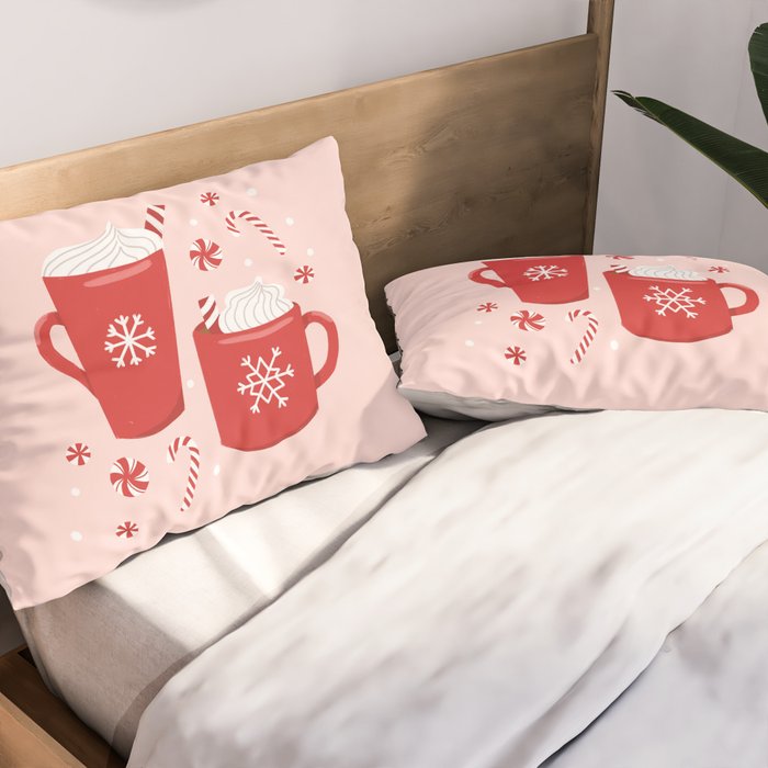 Peppermint Mocha Pillow Sham Gallery Image 2