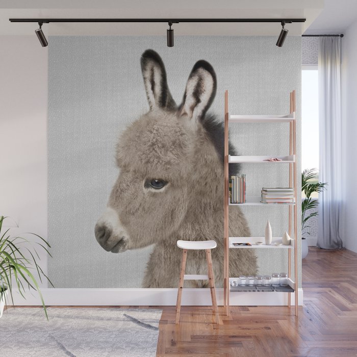Donkey - Colorful Wall Mural Gallery Image 1