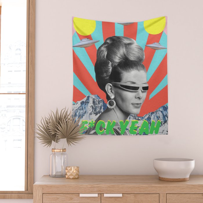 F*ck Yeah Wall Tapestry Gallery Image 2