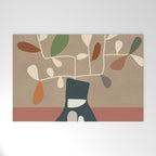 Vase of Vibrance 4 Welcome Mat Gallery Image 1