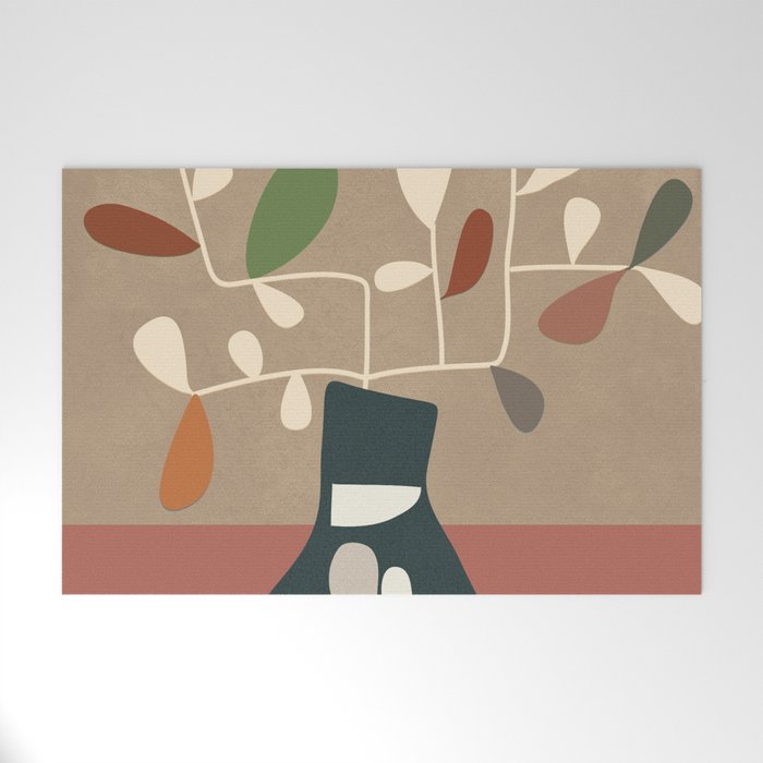 Vase of Vibrance 4 Welcome Mat Gallery Image 1