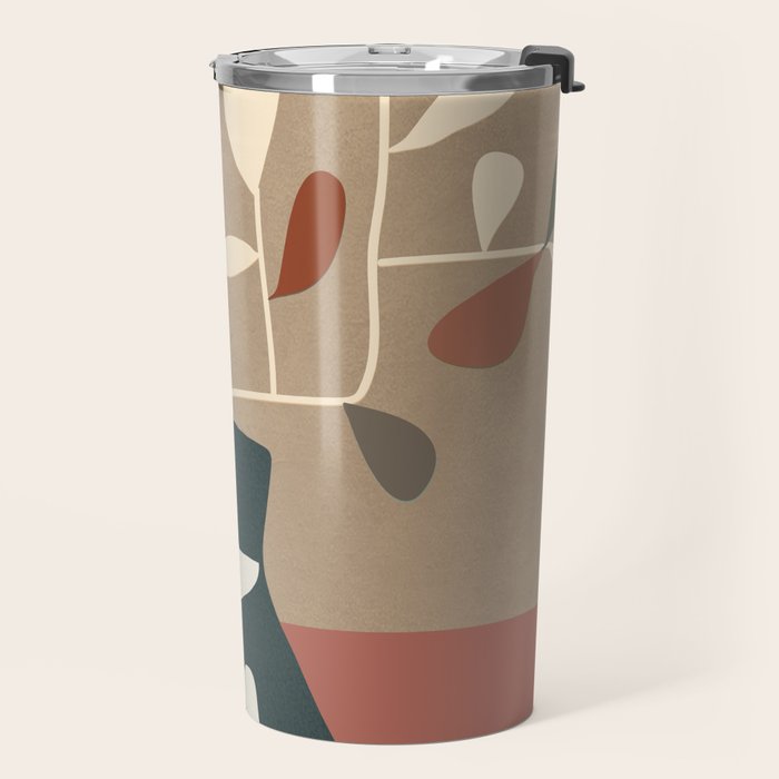 Vase of Vibrance 4 Travel Mug Gallery Image 2