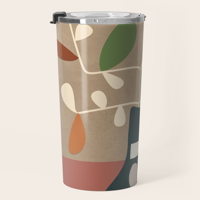 Vase of Vibrance 4 Travel Mug Gallery Image 3