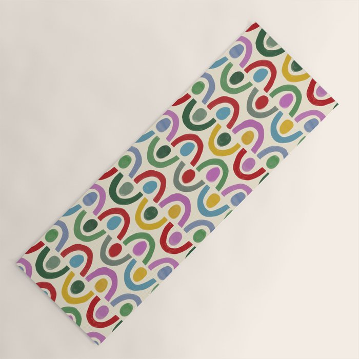 Dopamine Decor Arches and Circles Yoga Mat Gallery Image 1