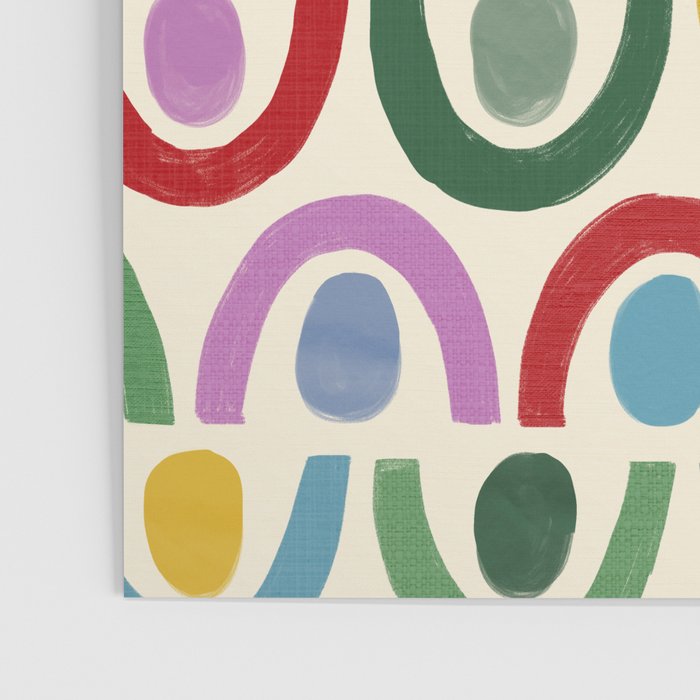 Dopamine Decor Arches and Circles Poster Gallery Image 3