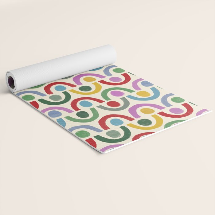 Dopamine Decor Arches and Circles Yoga Mat Gallery Image 2