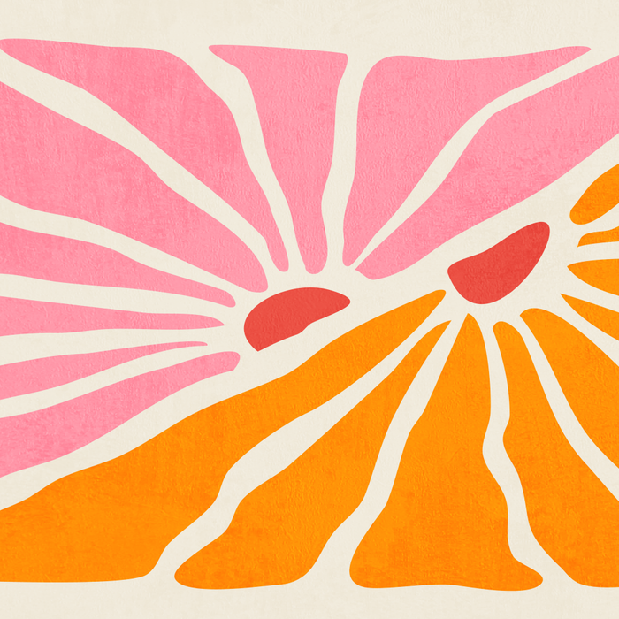 Chantilly & Neon Carrot: Les Fleurs | Flower Market Color Series 09 Coffee Mug Gallery Image 2