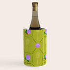 Tennis Rackets & Roses in Lime & Lavender Wine Chiller Gallery Image 2