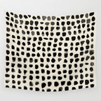 Dots (Beige) Wall Tapestry Gallery Image 4
