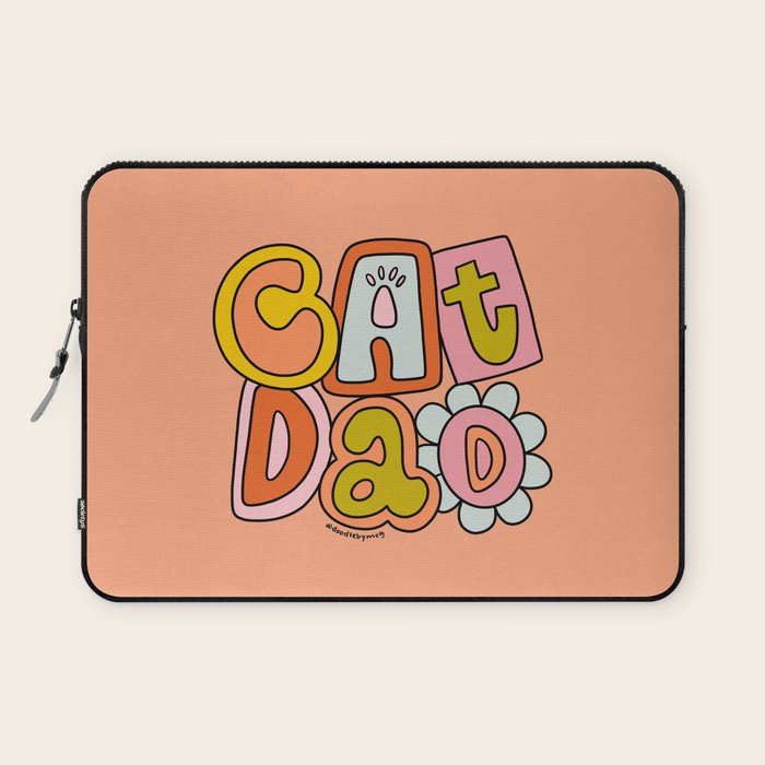 Cat Dad Laptop Sleeve Gallery Image 1