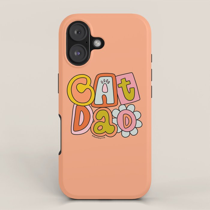 Cat Dad iPhone Case Gallery Image 1