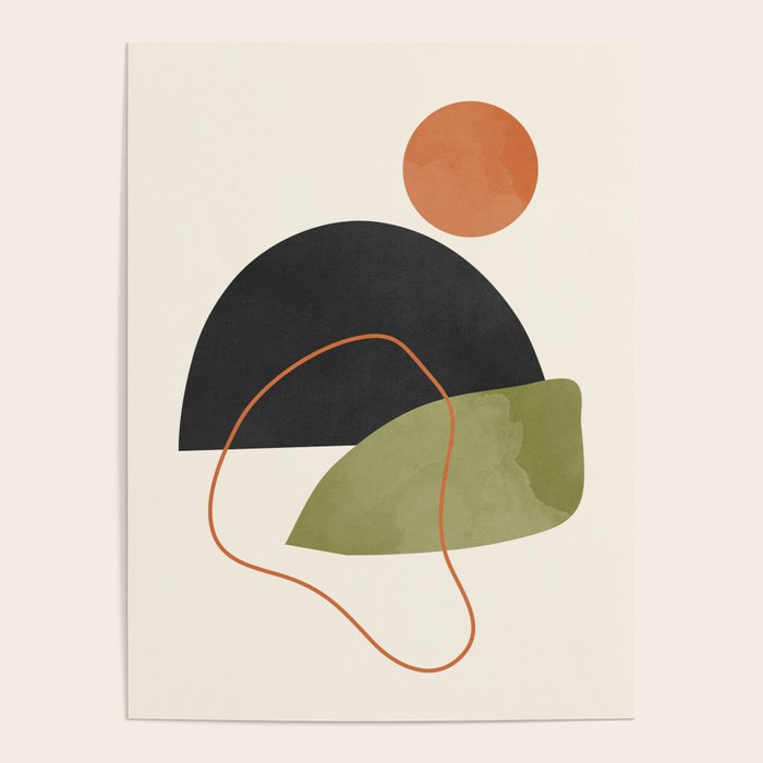 abstract minimal 64 Poster Gallery Image 1