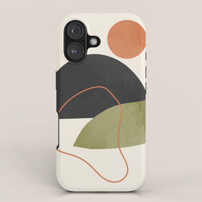 abstract minimal 64 iPhone Case Gallery Image 1