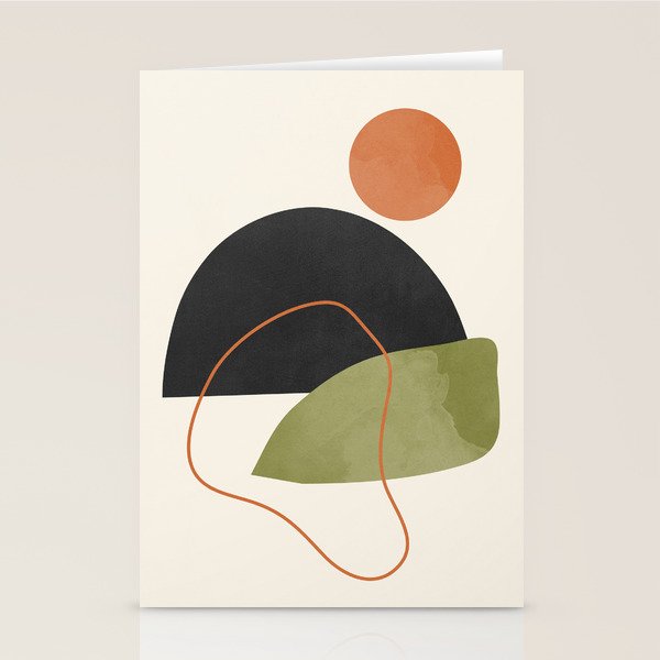 abstract minimal 64 Stationery Card Gallery Image 2