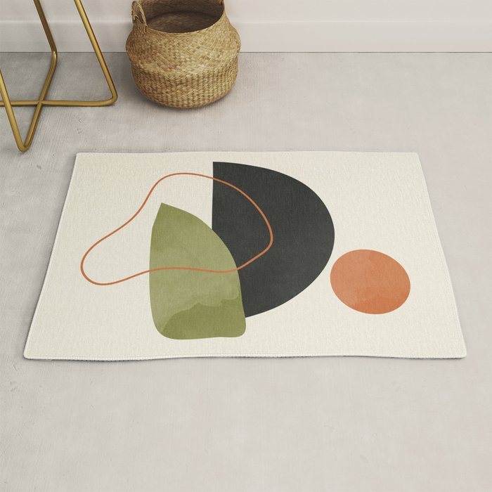 abstract minimal 64 Rug Gallery Image 1