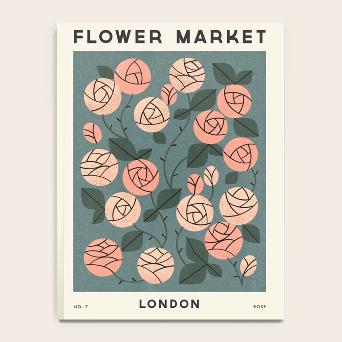 Flower Market No. 7 Notebook Gallery Image 4