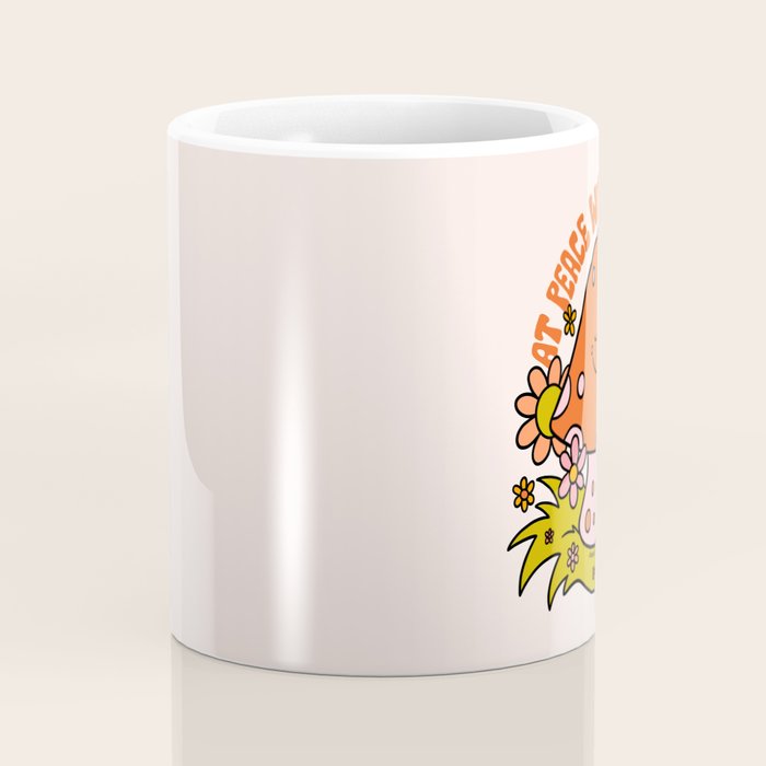 At Peace With Myself Coffee Mug Gallery Image 4