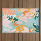 Into the jungle - dusk Outdoor Rug Gallery Image 1