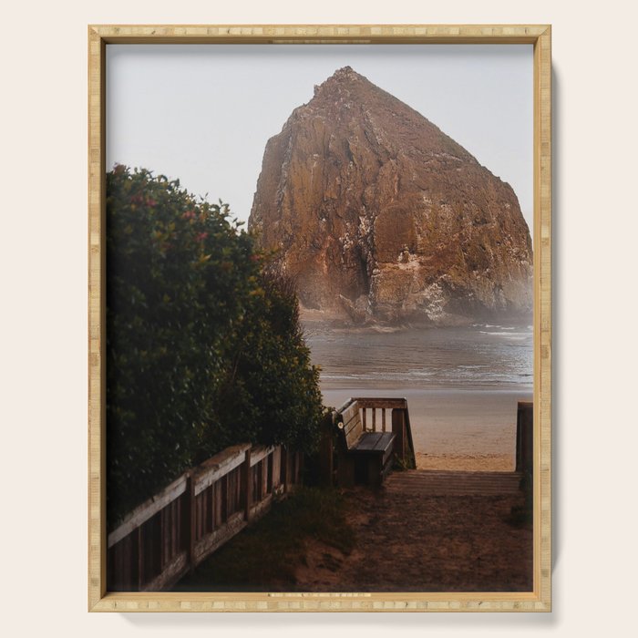 Cannon Beach Boardwalk Serving Tray Gallery Image 1