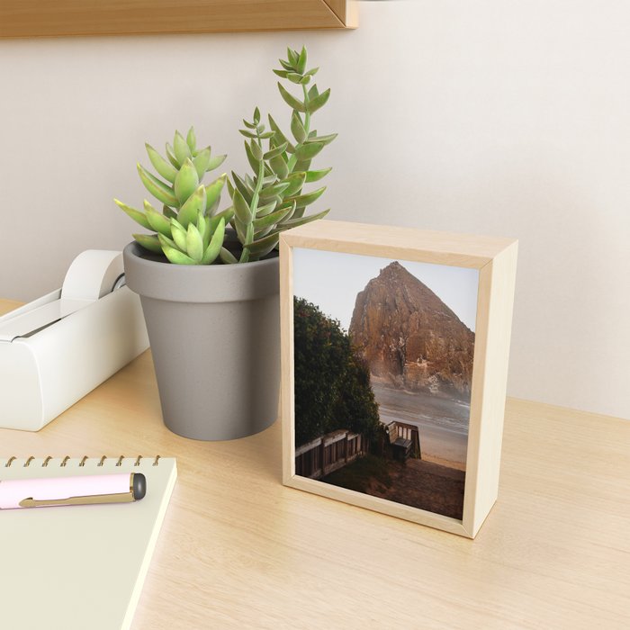 Cannon Beach Boardwalk Mini Art Print Gallery Image 2