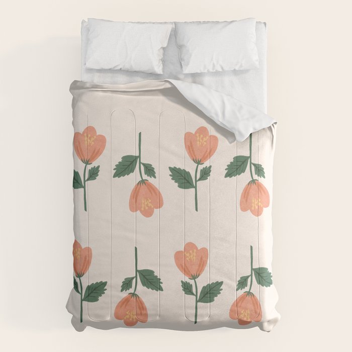 Pink Peony Pattern Comforter Gallery Image 6
