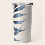 Minimalist Palm Leaf in Watercolour Travel Mug Gallery Image 2